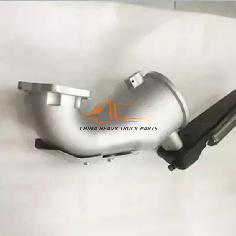202V15201-6227 Exhaust Curved Pipe-With Butterfly Brake Valve