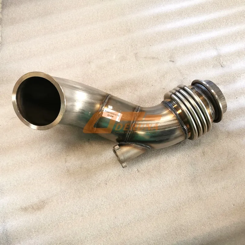 712W15204-0113 Exhaust Pipe_ With Urea Nozzle Seat