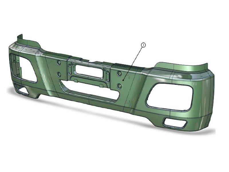 Beiben Bumper Main Bar