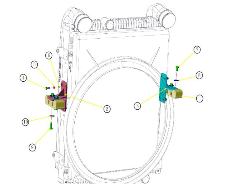 Beiben Frame Connection Module