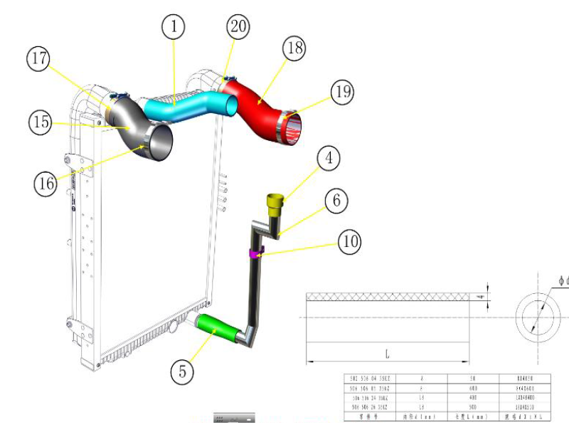 Beiben Generator Connection Module