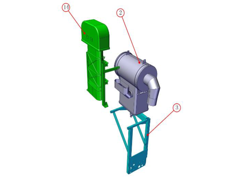 Beiben Intake Air Filter Module