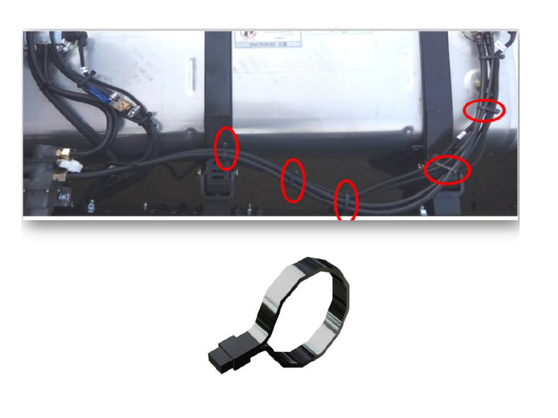Beiben Module For Connecting And Fixing Cables To