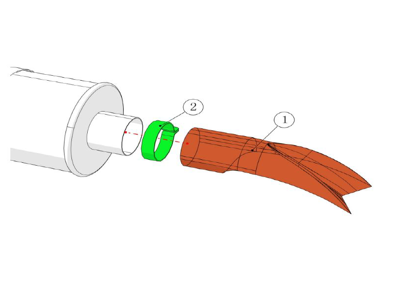 Beiben Tailpipe, Heat Shield And Connection Fixing