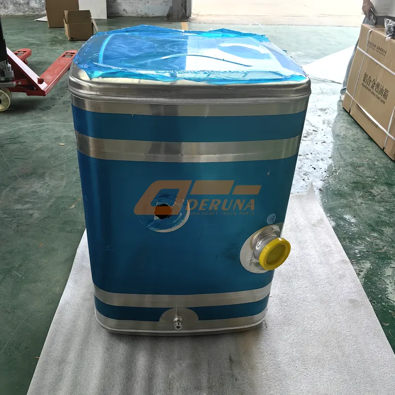 DZ9114552790 Depósito de combustible cuadrado de aluminio de 400 litros