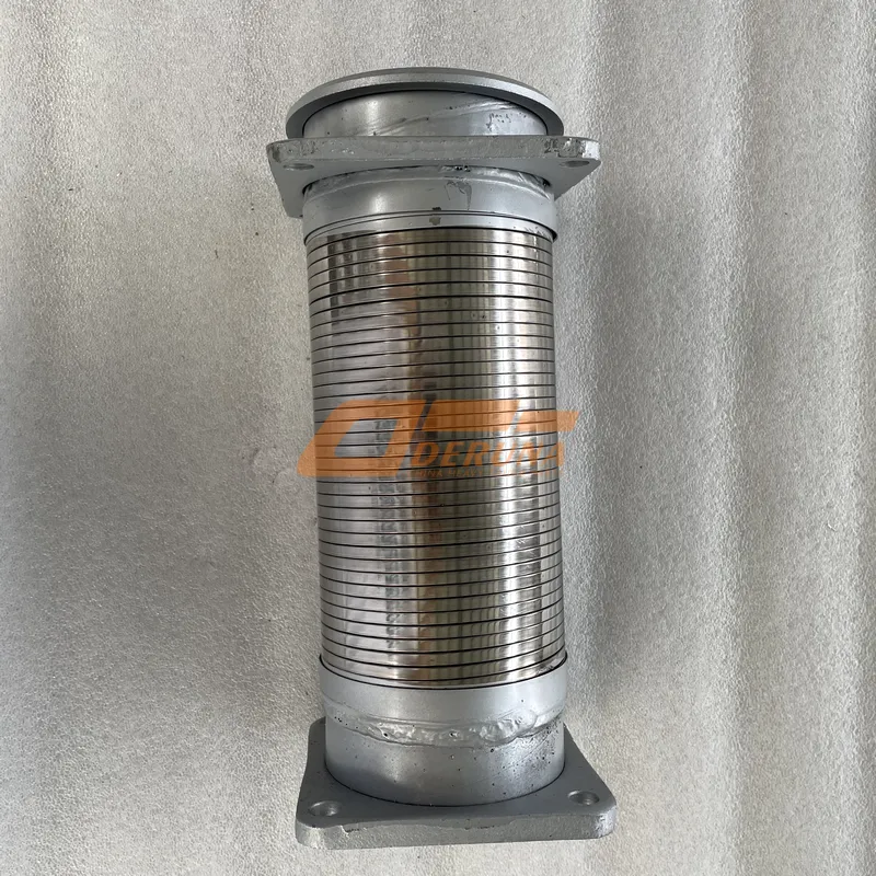 DZ9118540130 Fuelles de escape D=120 L=330 (Brida cuadrada)