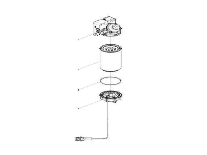 FAW Engine Aseembly-Fuel Coarse Filter