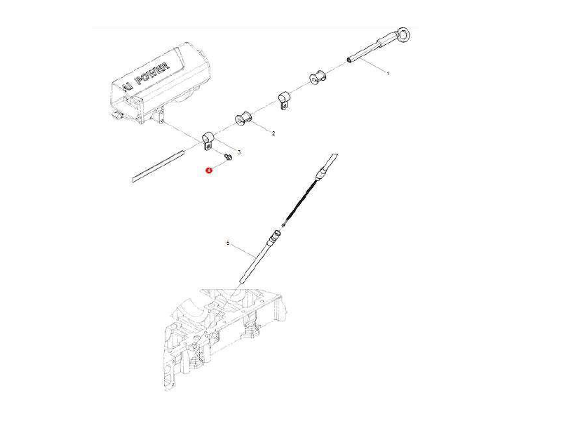 FAW Engine Aseembly-Oil Dipstick Group