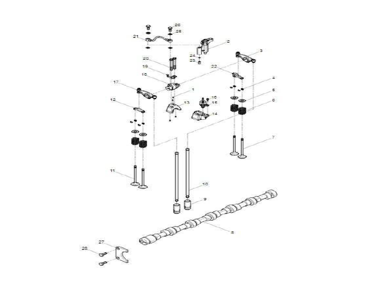 FAW Engine Aseembly-Valve Train Group