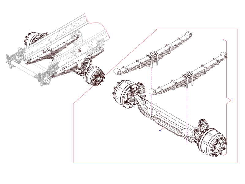 FAW Front Axle Module
