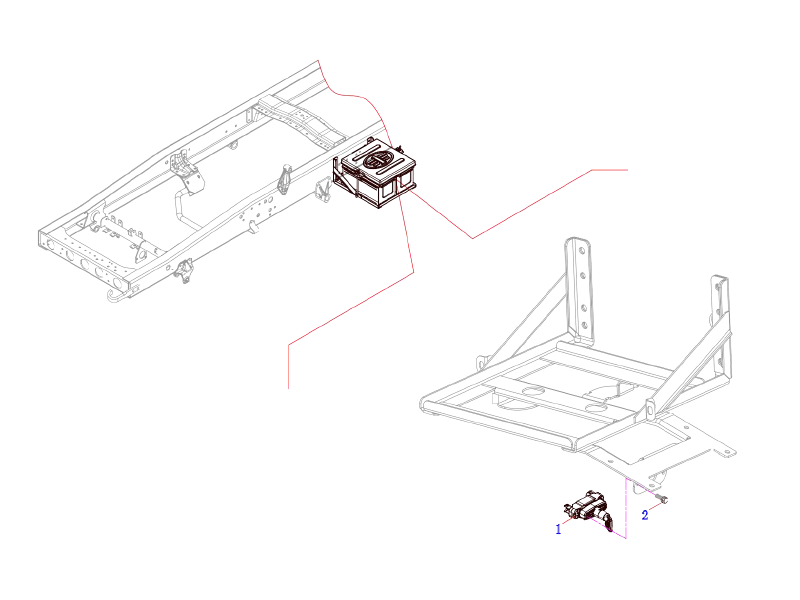 FAW Power Master Switch Assembly