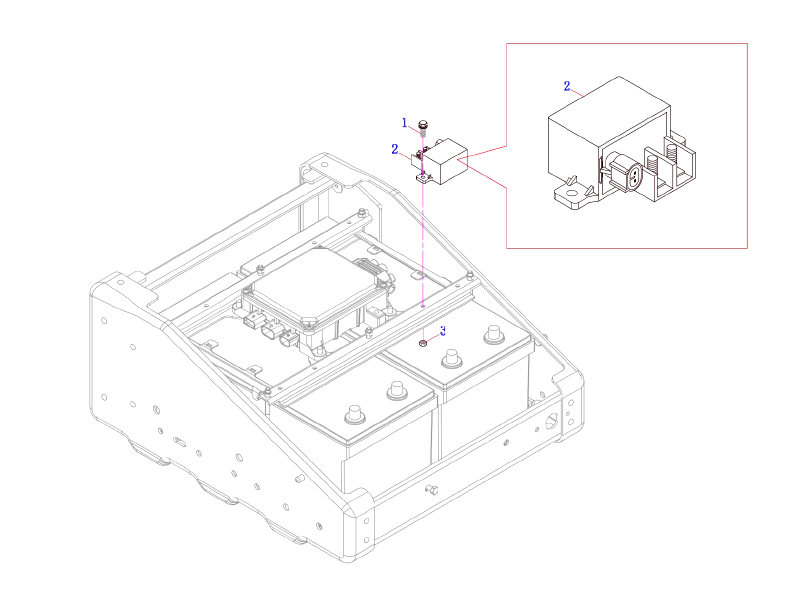 FAW Pro-Heater Relay Assembly