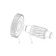 FAW Transmission Assembly-Deputy Box Countershaft Assembly
