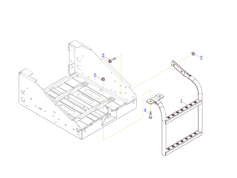 FAW Work Ladder Assembly