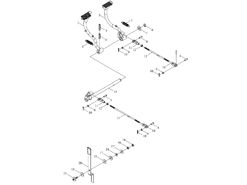 Foton Braker Assembly-3