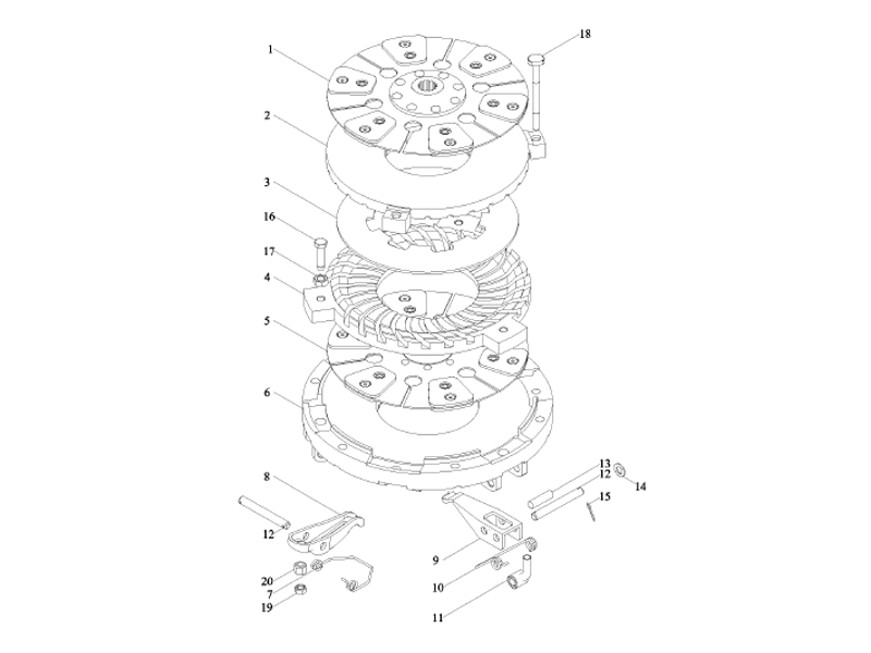 Foton Clutch Assembly