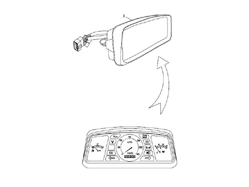 Foton Combined Instrument Assembly