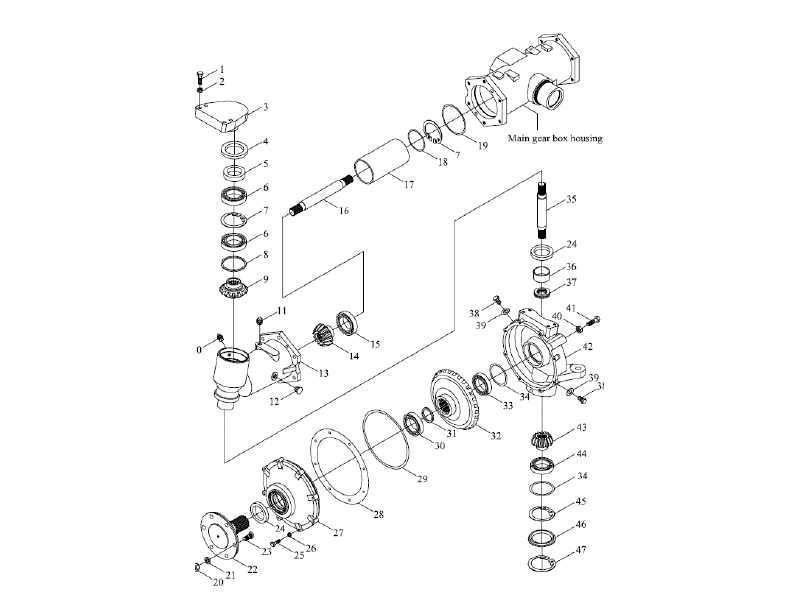 Foton Front Driving Axle Assembly-2