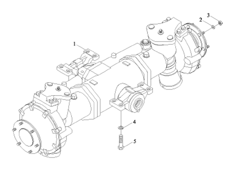 Foton Front Driving Axle Assembly