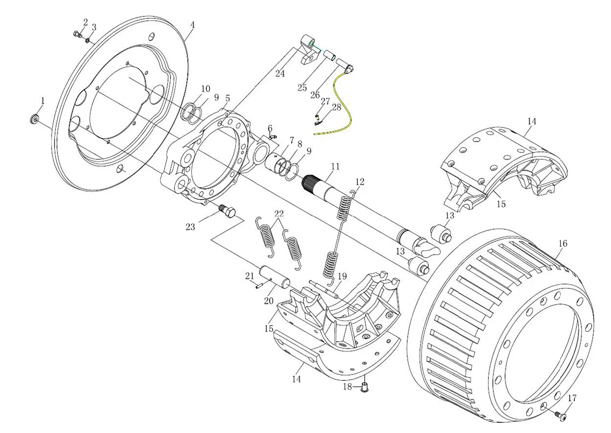 SHACMAN Brake