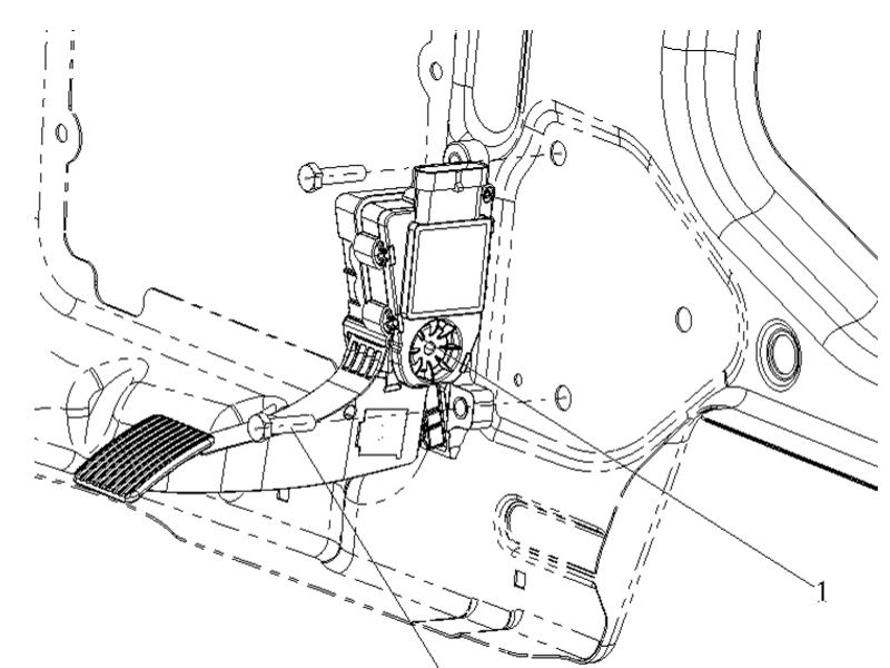 Shacman X6000 Accelerograph Control Device