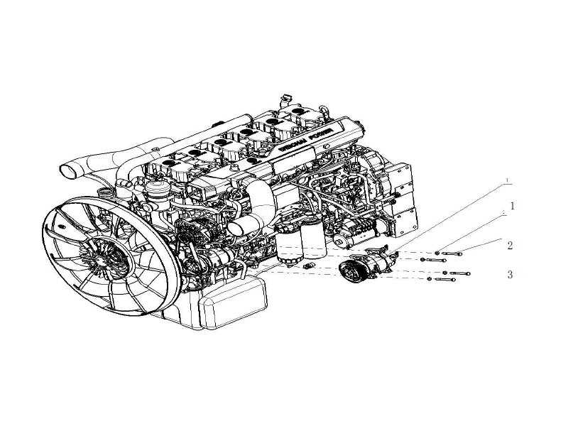 Shacman X6000 Chassis Air Condition