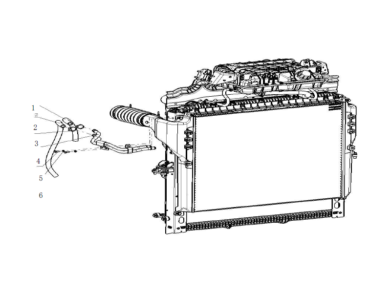 Shacman X6000 Chassis Heater Device