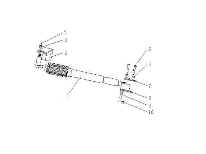 Sinotruk Howo A7 Steering Device Absorber