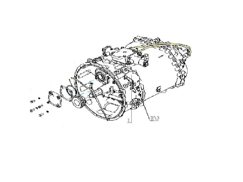 Sinotruk Howo A7 Transmission Operate Device
