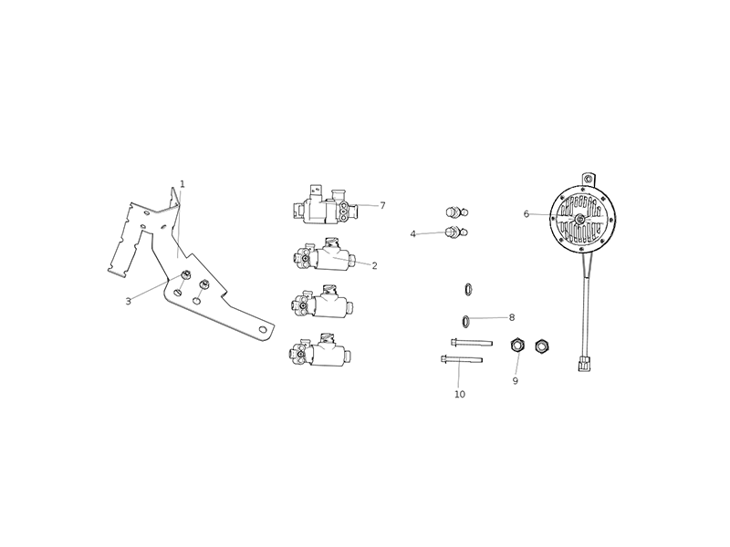 Sitrak Chassis Electrical (4 Valves)
