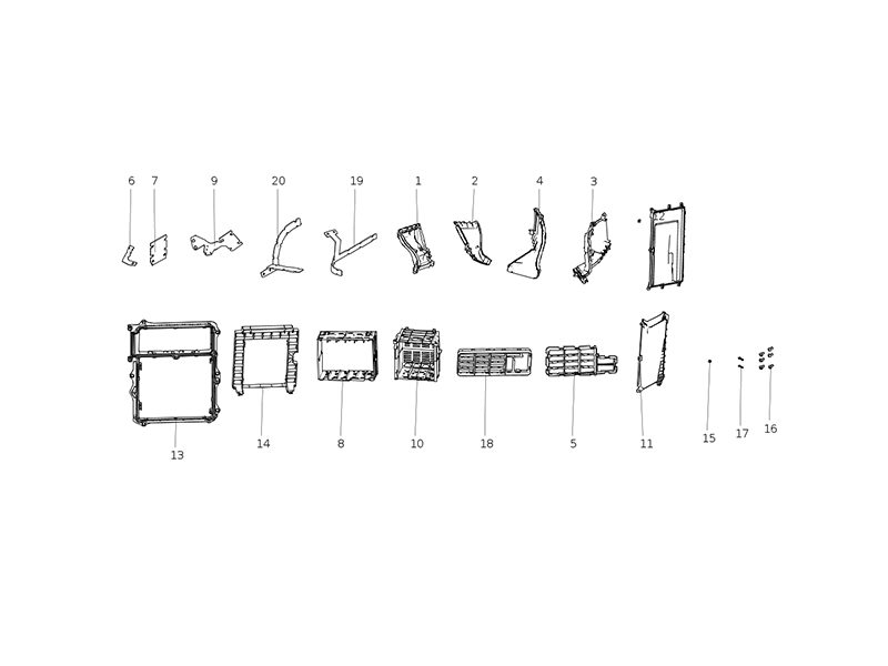 Sitrak Electrical Installations Such As Front Enclosure Over-Wire Boxes (Narrow-Body/Specialized Vehicles)