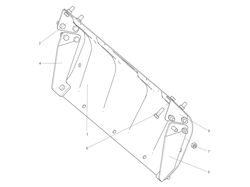Sitrak G5 Intercooler Protection Plate (MC07)