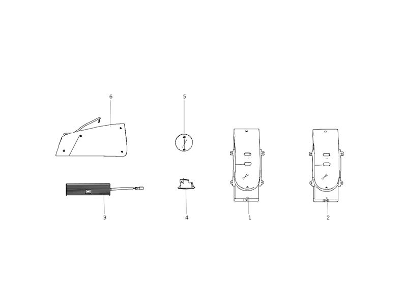 Sitrak G7 Cab Electrical Unit (Flat Roof)