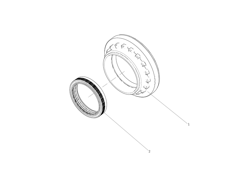 Sitrak Input Shaft Oil Seal Assembly