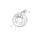 Sitrak Left Drum Brake Assembly (φ400×150, Self-Adjusting Arm, Wear Alarm)