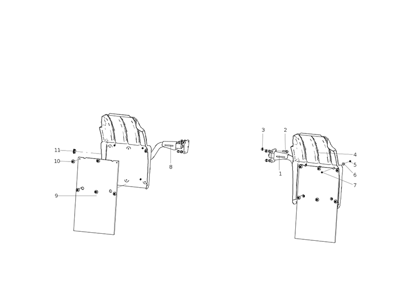 Sitrak Rear Wing (C5h2376/850-865 Frame) (Certified)