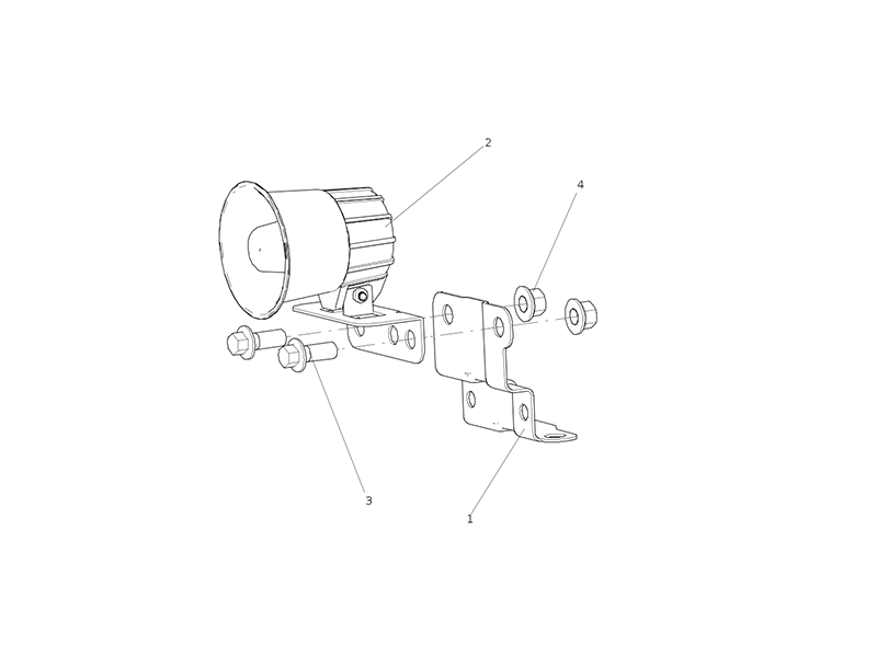 Sitrak Shanteka Right Turn Warning Device