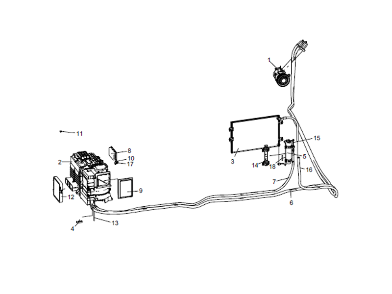 XCMG Air Conditioning System