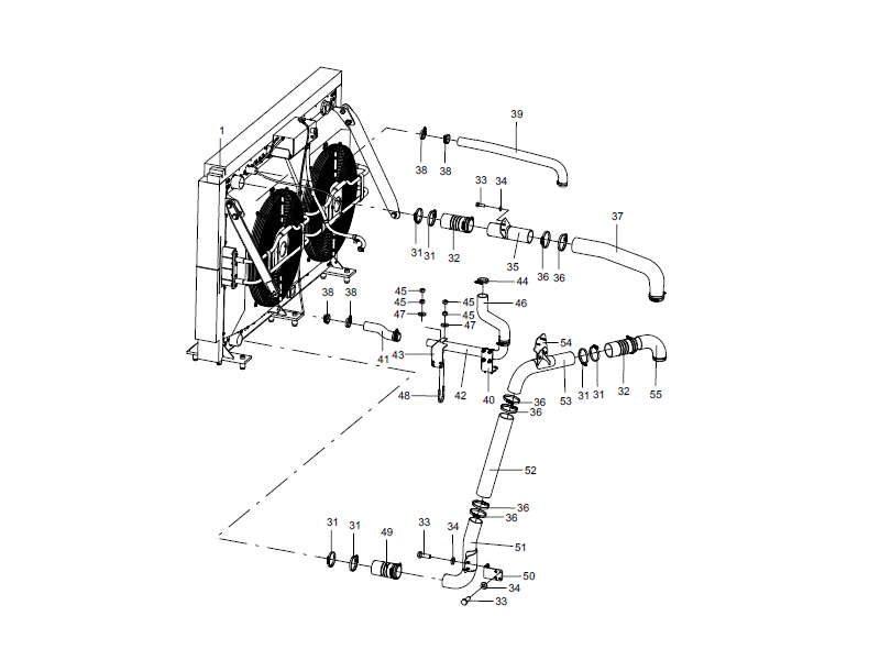 XCMG Cooling System