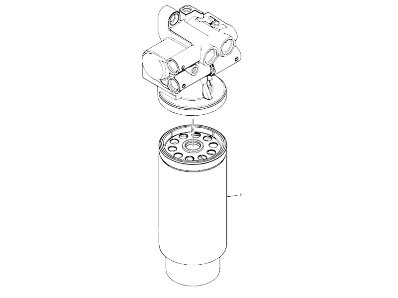 XCMG Pre-Fuel Filter Elememt