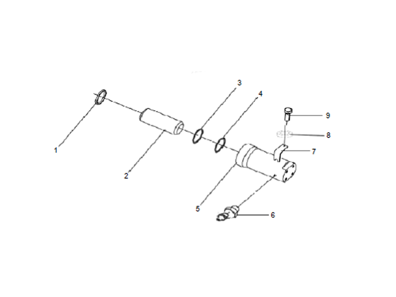 XCMG Tension Cylinder